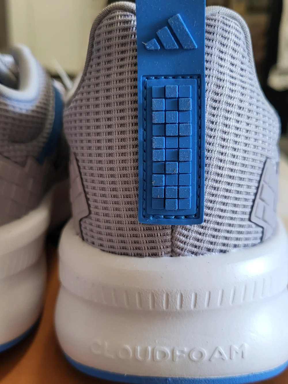 *NEW* Adidas Minecraft Fortarun J Gray Blue Size Boy’s 6 with Box